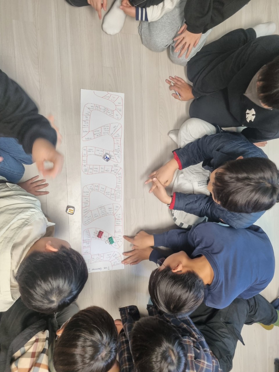 울산 센트리지 영어 프라임 영어 First Grammar Level2 주사위 보드게임판